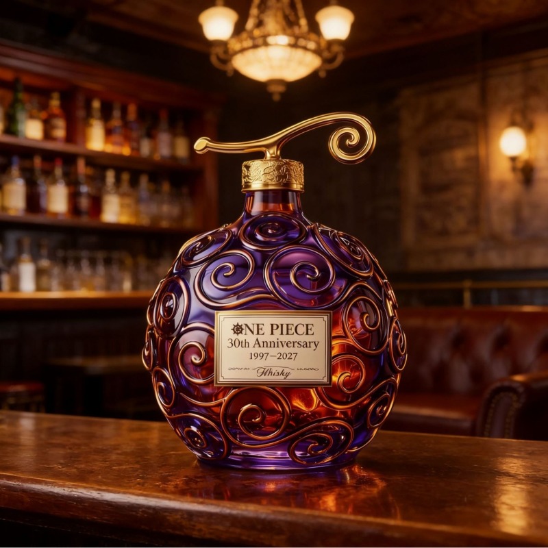 Glass Decanter Whiskey - قارورة ويسكي زجاجية جديدة من البوروسيليكات