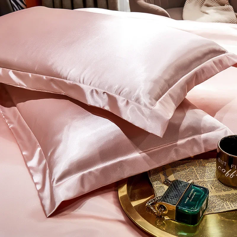 Silk Pillowcase Set - 2 قطعة 100% كيس وسادة من