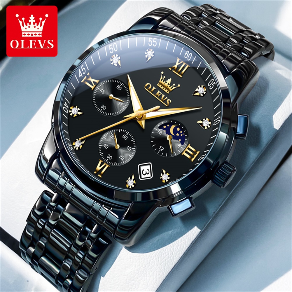 Luxury Lifestyle Men - ساعات OLEVS الشهيرة للرجال من الفولاذ
