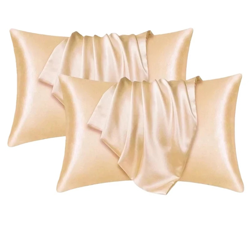 غطاء وسادة من الساتان الحريري  - مراجعة Silk Pillowcase Set وسعره