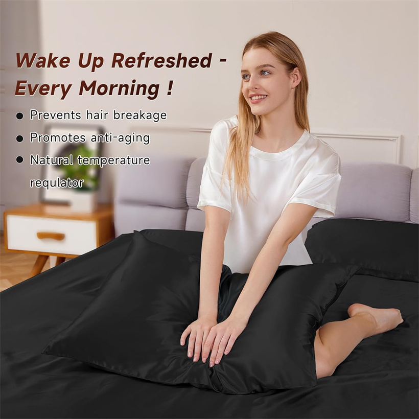 طقم أغطية سرير من الحرير الطبي - مراجعة Silk Pillowcase Set وسعره