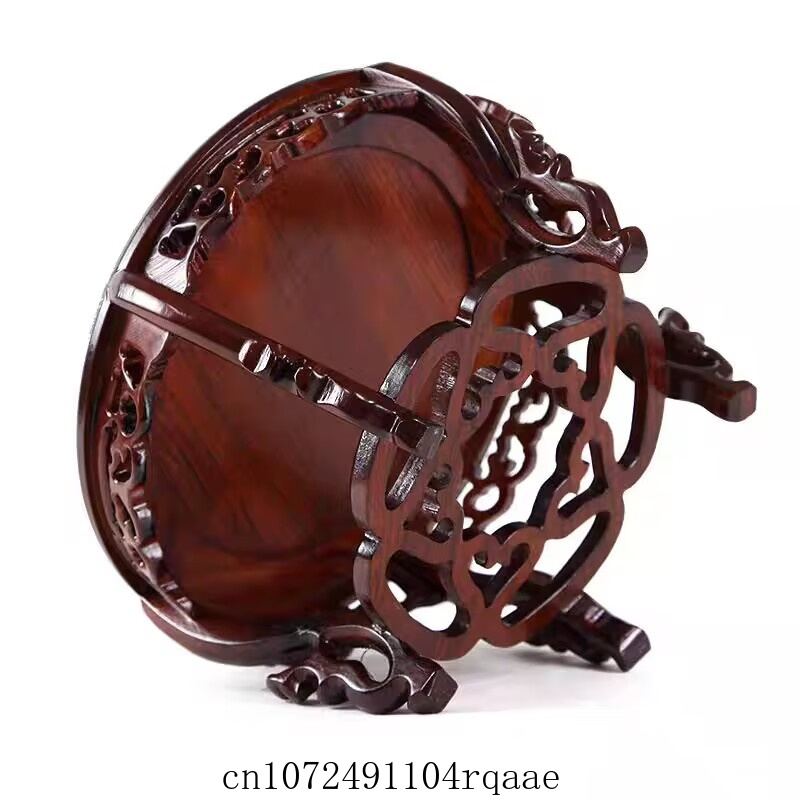 حامل عرض من الخشب الصلب للمزهر - مراجعة Crystal Ball Decor وسعره