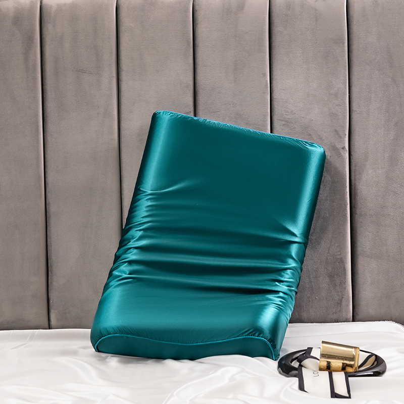 الساتان الحرير المخدة ل رغوة ا - مراجعة Silk Pillowcase Set وسعره