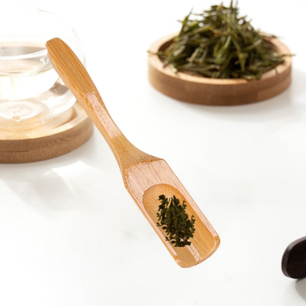 ملعقة شاي من الخيزران الطبيعي  - مراجعة Bamboo Cutlery Set وسعره
