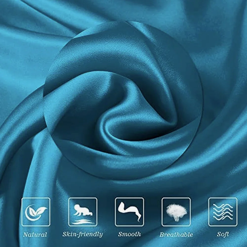 غطاء وسادة من الحرير الطبيعي ا - مراجعة Silk Pillowcase Set وسعره