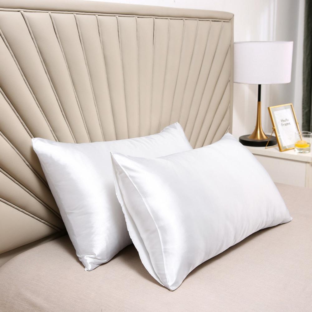 الفاخرة كيس وسادة من الساتان ل - مراجعة Silk Pillowcase Set وسعره