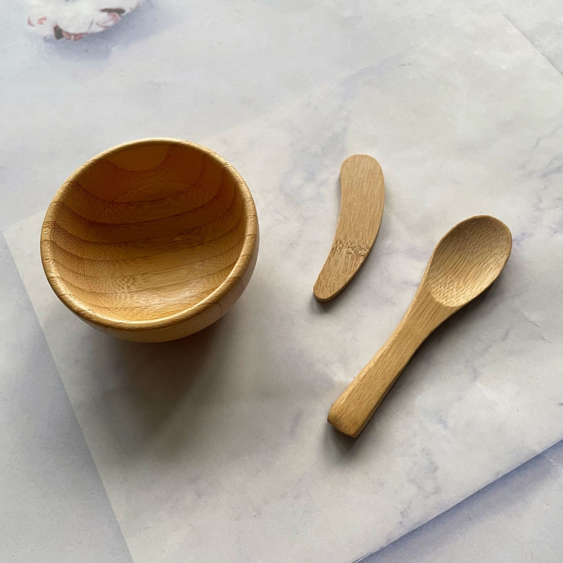 مجموعة وعاء خلط قناع الوجه من  - مراجعة Bamboo Cutlery Set وسعره
