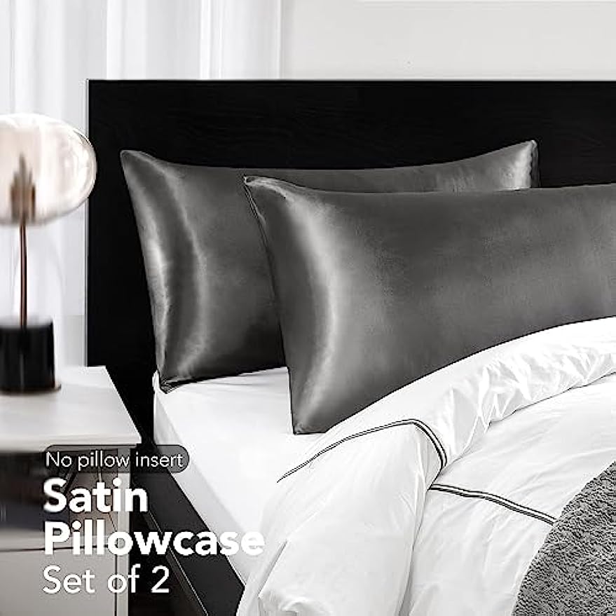قطعتان من أغطية الوسائد المصنو - مراجعة Silk Pillowcase Set وسعره