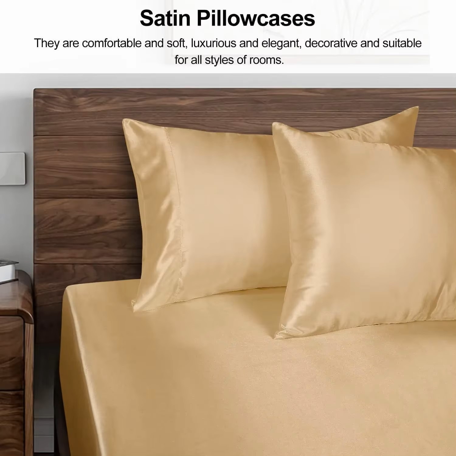 غطاء وسادة من الساتان للشعر مش - مراجعة Silk Pillowcase Set وسعره