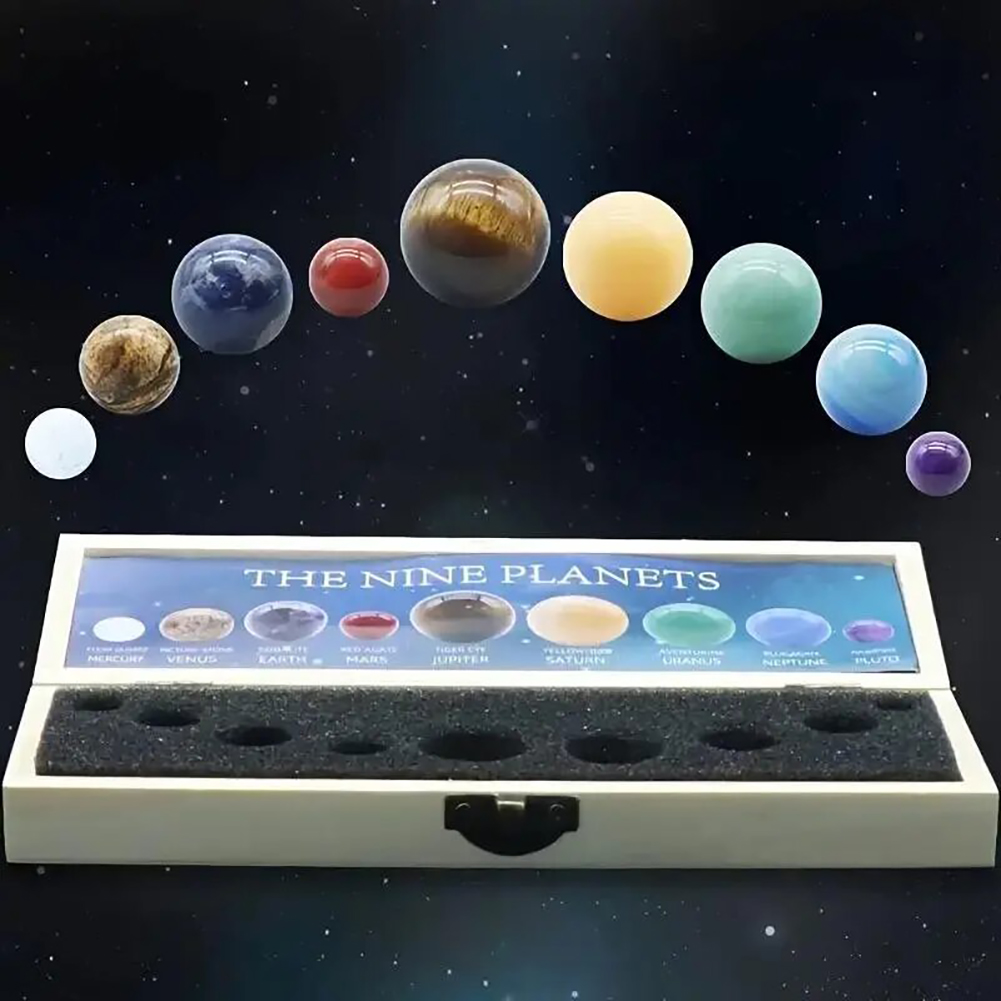 طاقات الكواكب النظام الشمسي 9  - مراجعة Crystal Ball Decor وسعره
