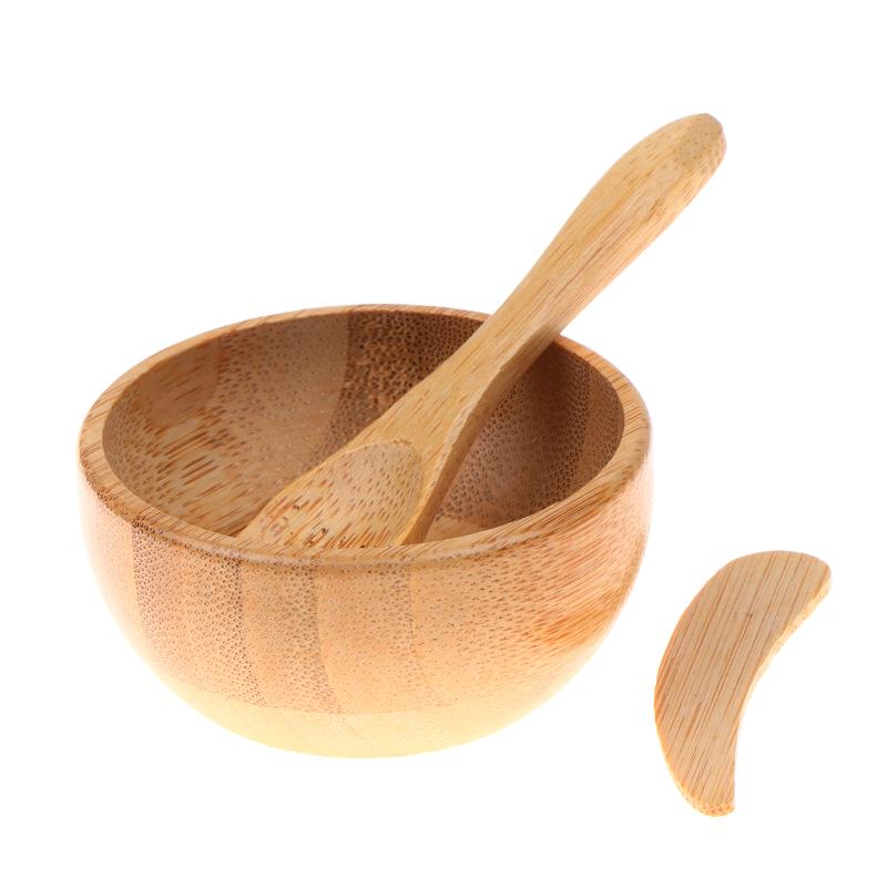 طقم من 3 قطع من أوعية خلط قناع - مراجعة Bamboo Cutlery Set وسعره