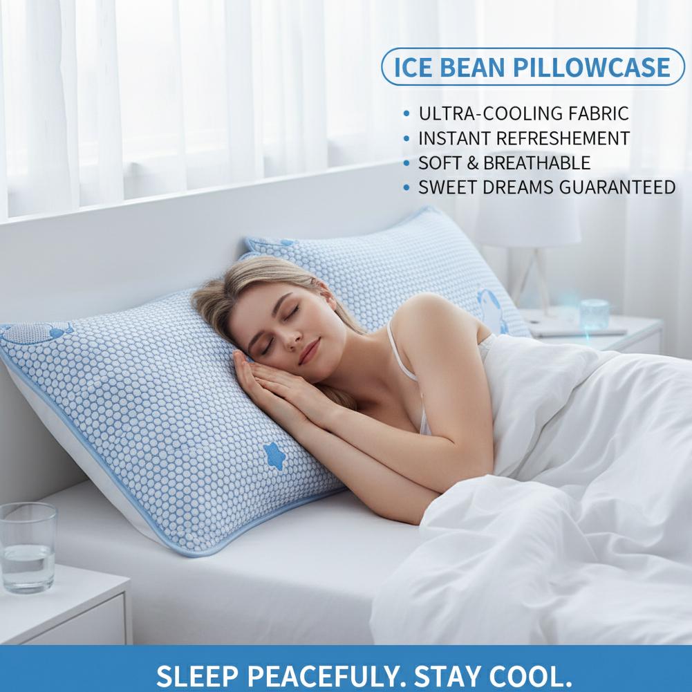 غطاء وسادة من الحرير الثلجي لب - مراجعة Silk Pillowcase Set وسعره