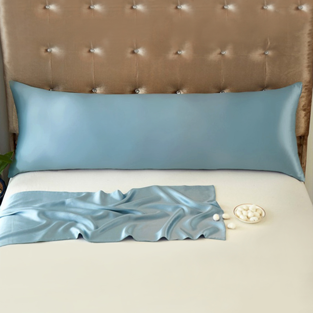 كيس وسادة طويل من حرير التوت ا - مراجعة Silk Pillowcase Set وسعره